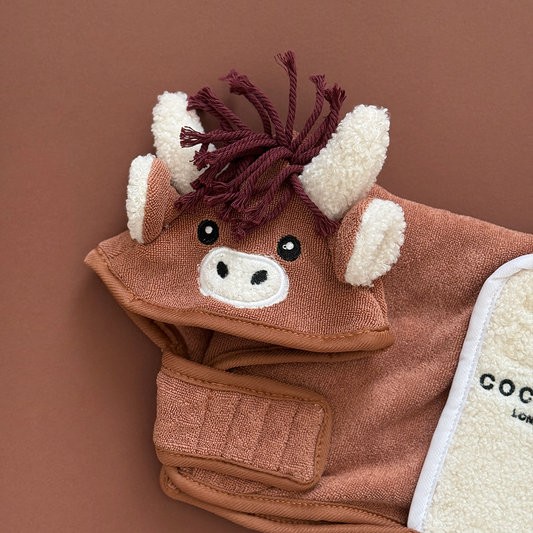 Harold the Highland Cow Drying Robe