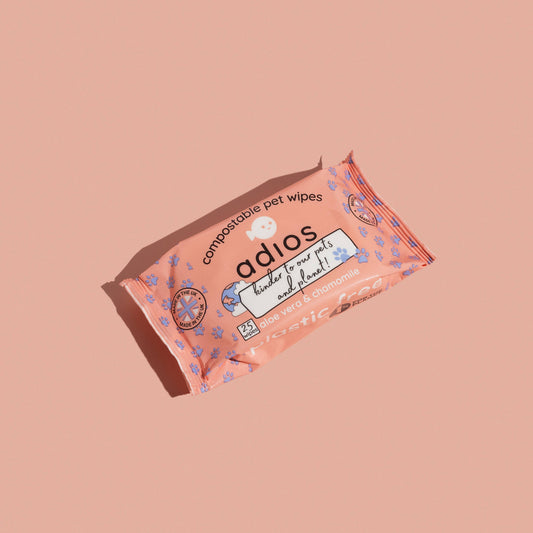 Compostable Pet Wipes (25 wipes)