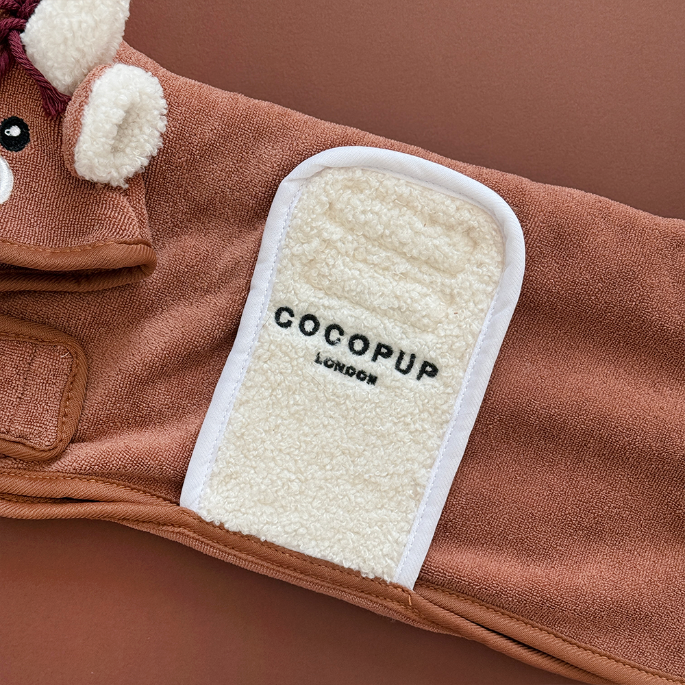 Harold the Highland Cow Drying Robe