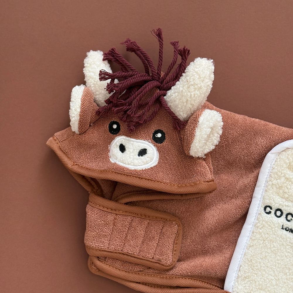 Harold the Highland Cow Drying Robe