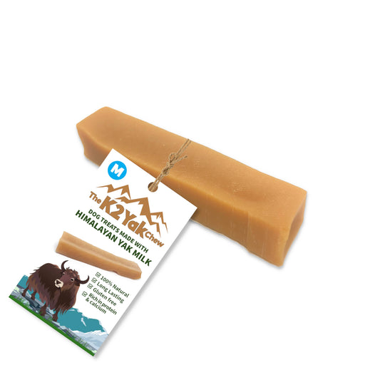 K2 Yak Chews 100% Natural Longer Lasting Dog Treats Medium