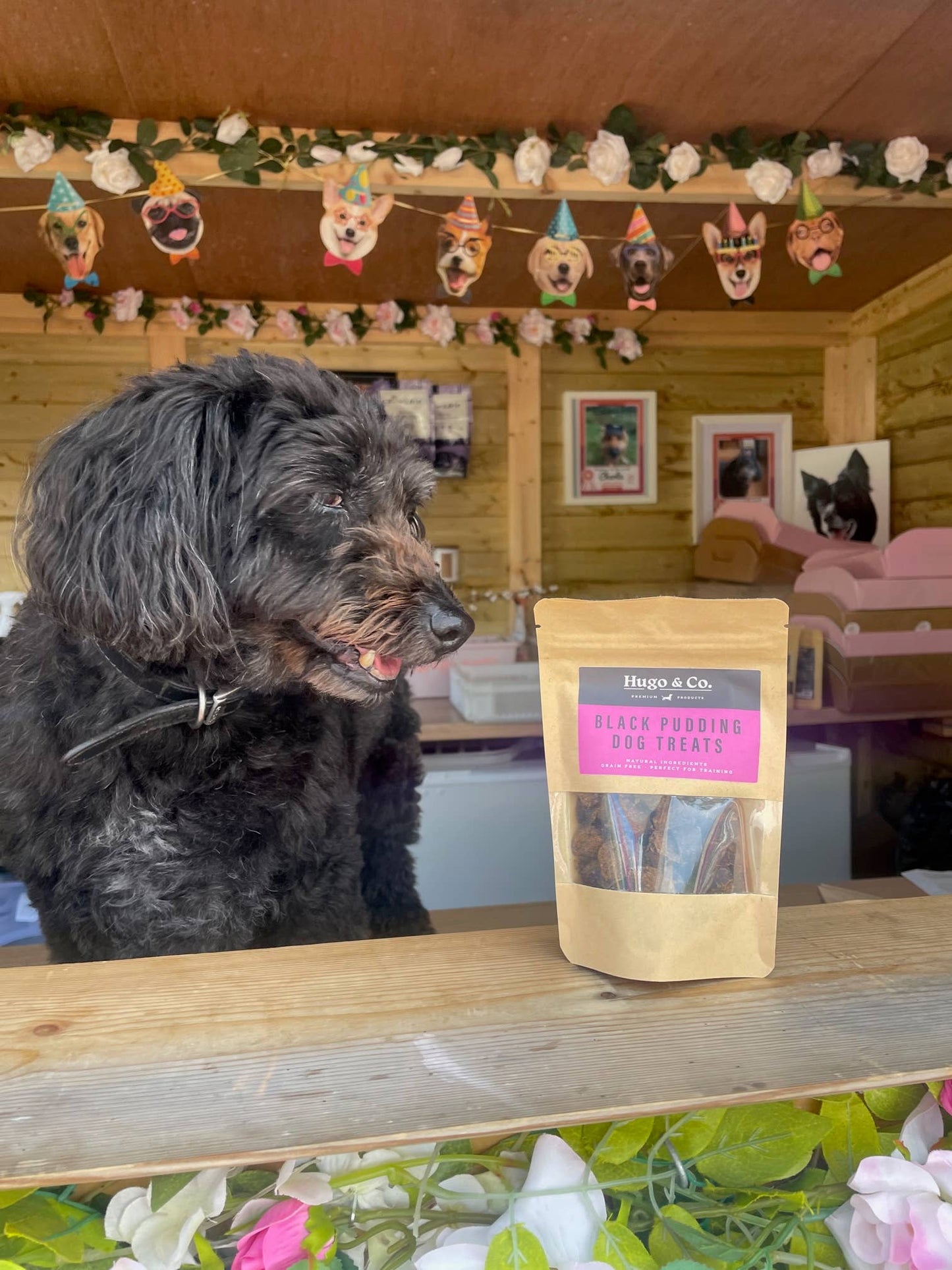 Black Pudding Dog Treat Bag - 75g
