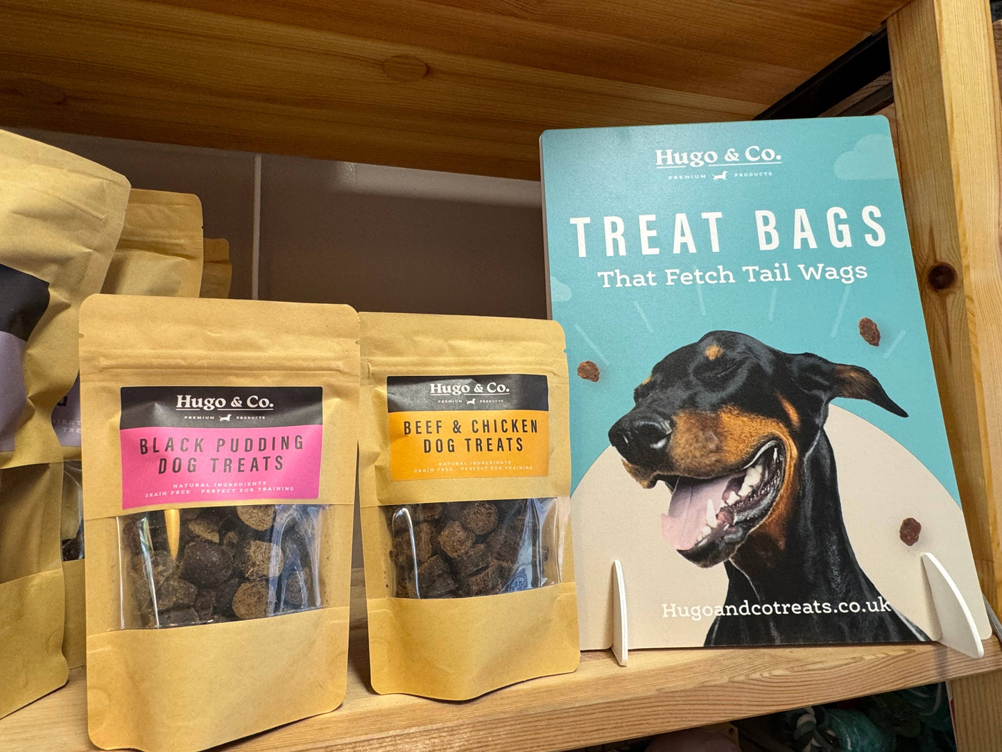 Black Pudding Dog Treat Bag - 75g
