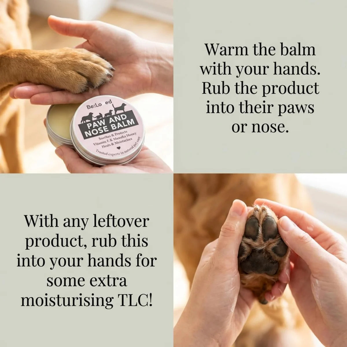Be:Soft - Moisturising Nose & Paw Balm
